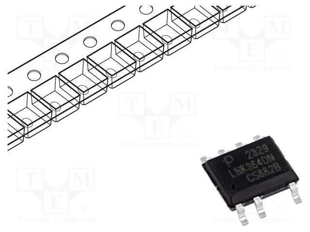Ic: Pmic; Ac/Dc Switcher,Controlador Smps; Uent: 85÷265v; So-8c
