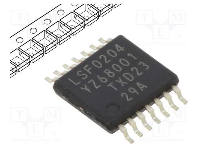 Ic: Digital; 4bit,Bidirecional,Descodificador; Ch: 4; Tssop14