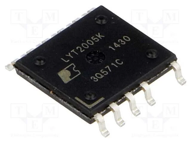 Ic: Pmic; Ac/Dc Switcher,Controlador Led; 90÷308v; Ubr: 725v; 4,6o