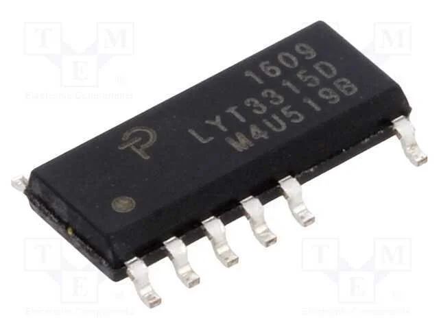 Ic: Pmic; Ac/Dc Switcher,Controlador Led; 85÷265v; Ubr: 650v; 5,7o