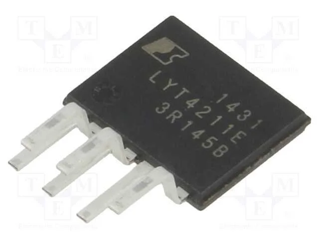 Ic: Pmic; Ac/Dc Switcher,Controlador Led; 85÷132v; Ubr: 670v; 12w