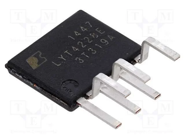 Ic: Pmic; Ac/Dc Switcher,Controlador Led; 160÷308v; Ubr: 725v
