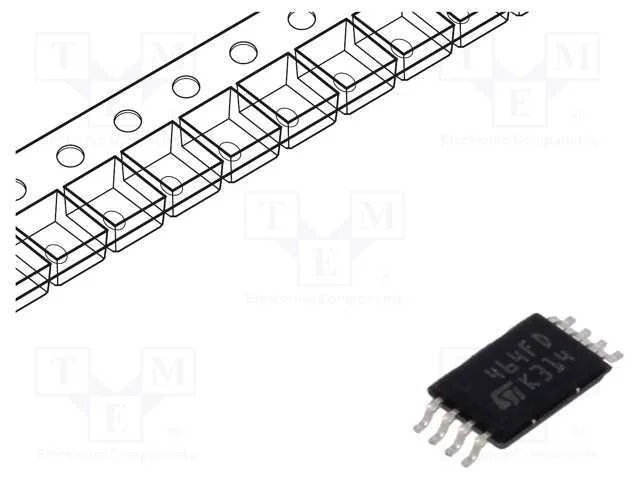 Ic: Memória Eeprom; 64kbeeprom; I2c; 8kx8bit; 1,7÷5,5v; 1mhz