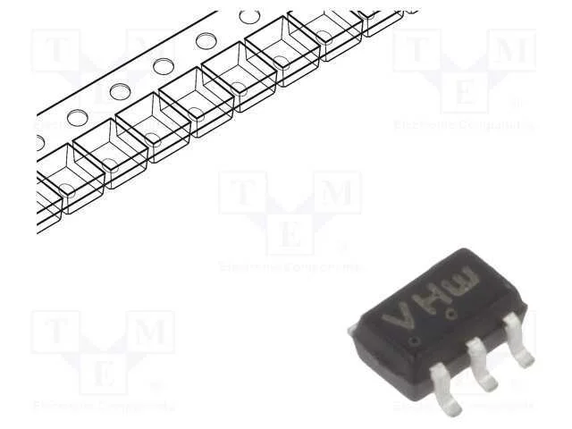 Ic: Digital; Nand; Ch: 1; In: 2; Ttl; Smd; Sc88a; 2÷5,5vdc; -55÷125°c