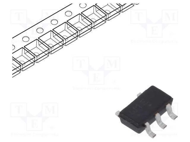 Ic: Digital; Amort.,Não Invertível; Ch: 1; Cmos; Smd; Tsop5; Vhc