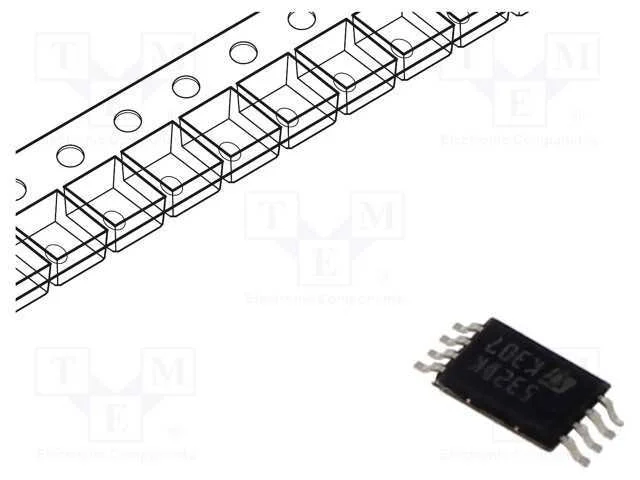 Ic: Memória Eeprom; 32kbeeprom; Spi; 4kx8bit; 1,7÷5,5v; 20mhz