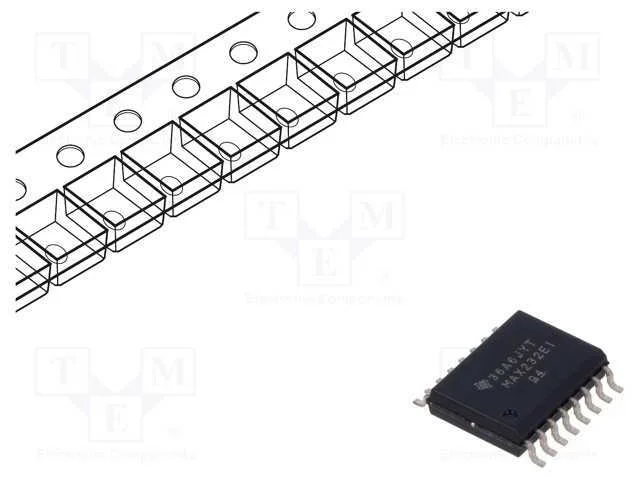 Ic: Interface; Receptor,Controlador da Linha; Rs232; 250kbps