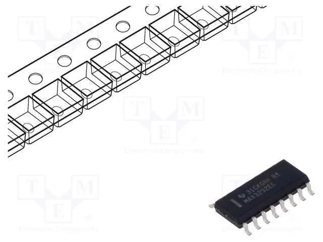 Ic: Interface; Receptor,Controlador da Linha; Rs232; 250kbps