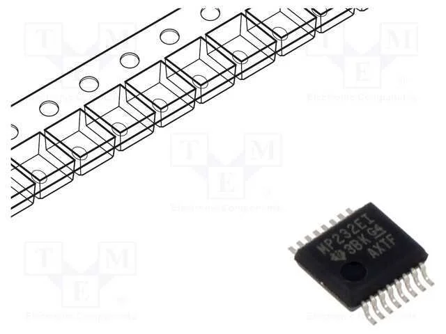 Ic: Interface; Receptor,Controlador da Linha; Rs232; 250kbps