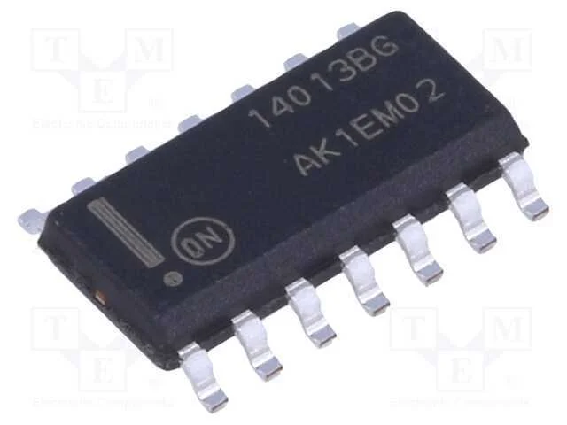 Ic: Digital; Multivibr.Biestável D; Ch: 2; Smd; So14