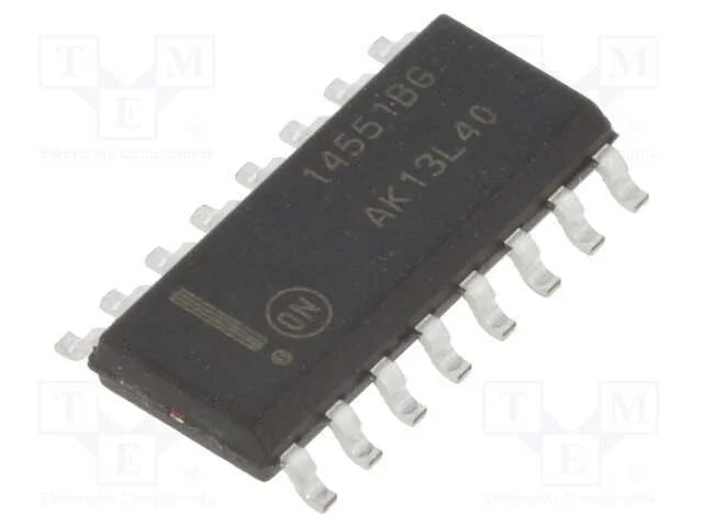 Ic: Comutador Analógico; Demultiplexor,Multiplexor; Ch: 4; So16