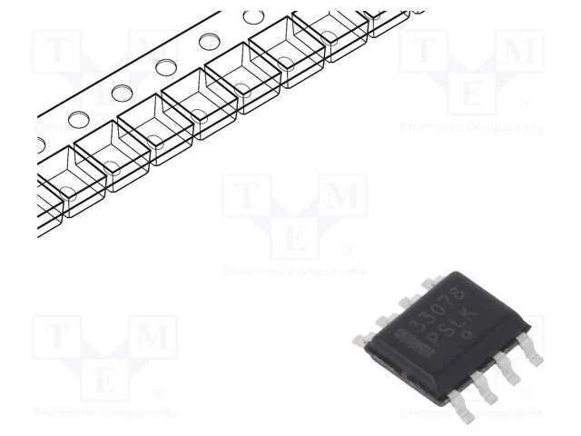 IC: amplificador operacional, 16MHz, Ch: 2, SO8, .