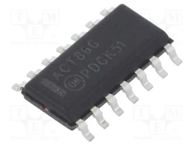 Ic: Digital; Xor; Ch: 4; In: 2; Smd; So14; 2÷6vdc; -40÷85°c; Tubo; 40ua