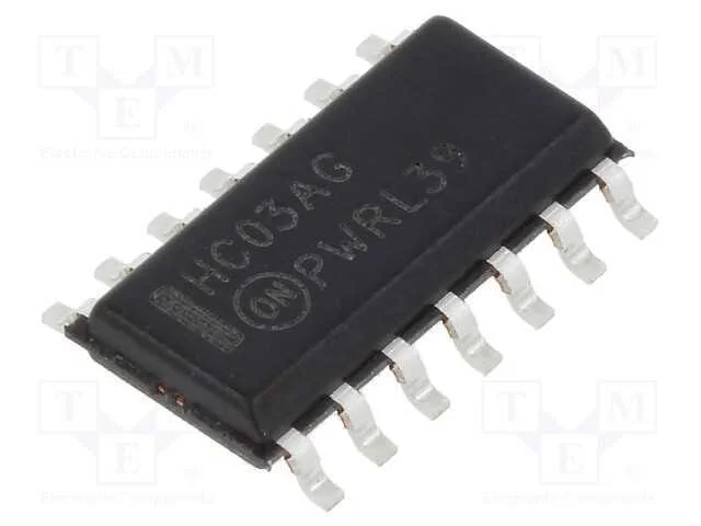 Ic: Digital; Nand; Ch: 4; In: 2; Cmos; Smd; So14; 2÷6vdc; -55÷125°c