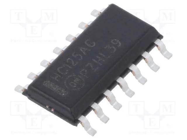 Ic: Digital; Amort.,Não Invertível; Ch: 4; Cmos; Smd; So14; Hc