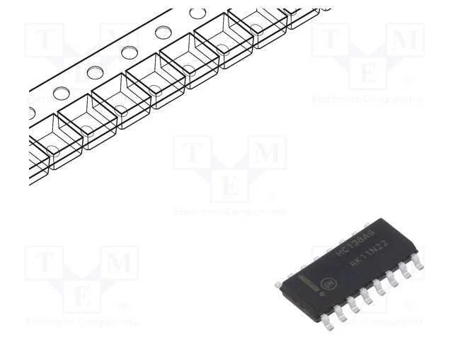 Ic: Digital; Descodificador,Demultiplexor; Ch: 1; Smd; So16; Hc