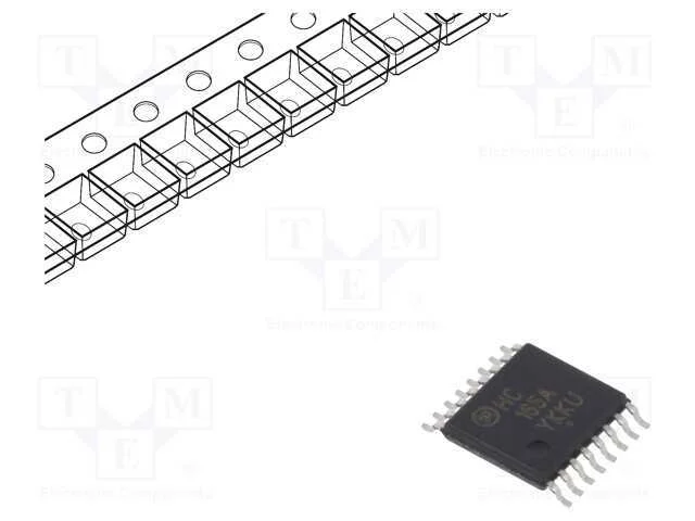 Ic: Digital; Smd; Tssop16; Hc; 2÷6vdc; -40÷85°c