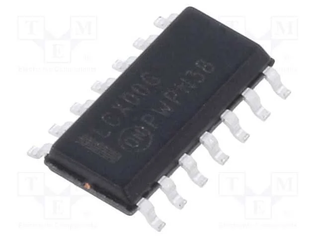 IC: digital, NAND, Ch: 4, IN: 2, CMOS,TTL, SMD, S.