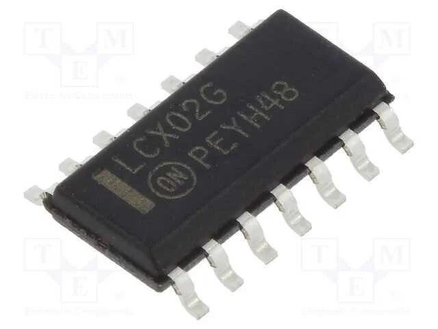 IC: digital, NOR, Ch: 4, IN: 2, CMOS,TTL, SMD, SO.