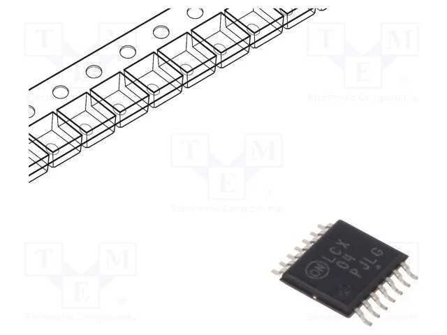 IC: digital, NOT, Ch: 6, IN: 1, CMOS,TTL, SMD, TS.