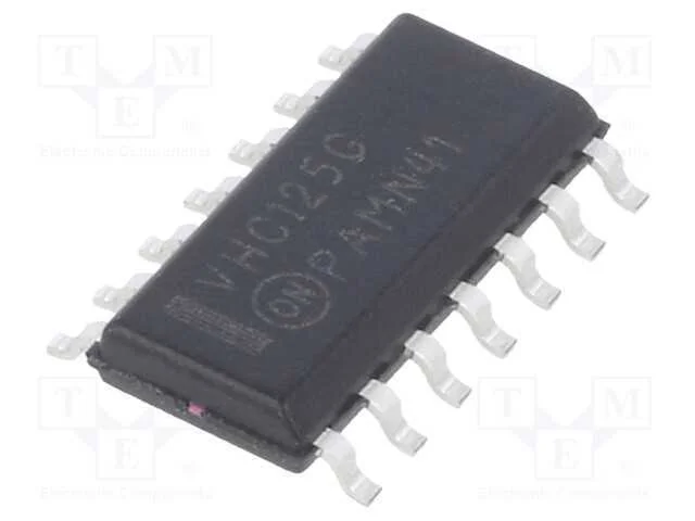Ic: Digital; 3 Estados,Bus Buffer; Ch: 4; In: 2; Cmos; Smd; Soic14
