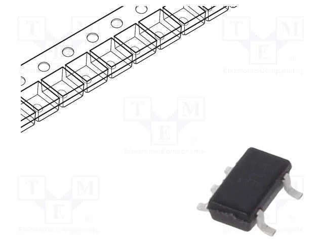 Ic: Digital; Nand; Ch: 1; In: 2; Cmos; Smd; Tsop5; 2÷5,5vdc; -55÷125°c