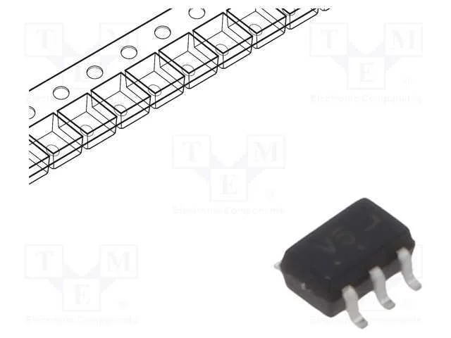 Ic: Digital; Not; Ch: 1; In: 1; Cmos; Smd; Sc88a; 2÷5,5vdc; -55÷125°c