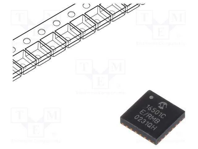 Ic: Pmic; Ldo,Conversor Dc/Dc; Uent: 2,7÷5,5vdc; 0,3÷1a; Vqfn24