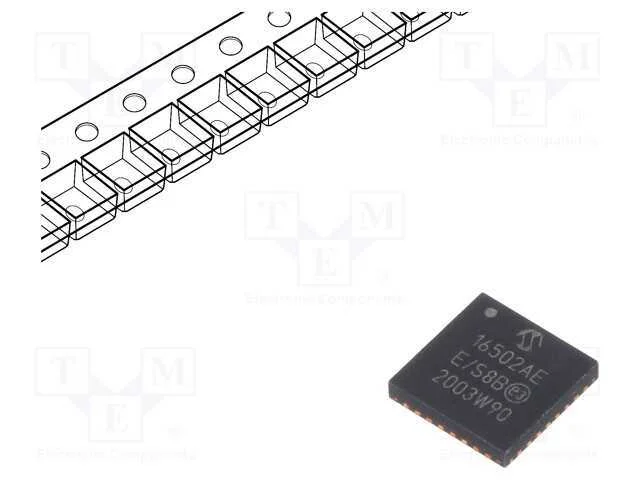 Ic: Pmic; Ldo,Conversor Dc/Dc; Uent: 2,7÷5,5vdc; 0,3÷1a; Vqfn32