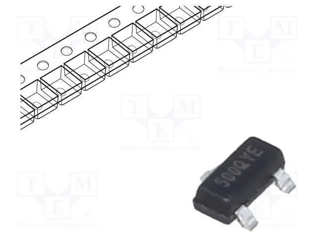Ic: Estabilizador de Tensão; Ldo,Linear,Não Regulado; 5v; 0,08a