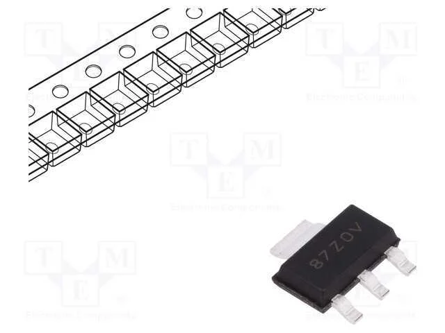 Ic: Estabilizador de Tensão; Ldo,Linear,Não Regulado; 12v; 0,15a