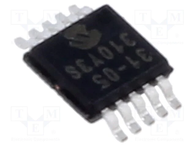 Ic: Conversor A/D; Ch: 1; 16bit; 500ksps; 1,7÷5,5v; Msop10