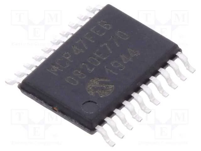 Ic: Conversor D/A; 8bit; Ch: 8; Tssop20; -40÷125°c
