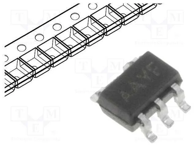 Ic: Amplificador Operacional; 1mhz; Ch: 1; Sc70-5; 1,8÷6vdc; Ib: 1pa