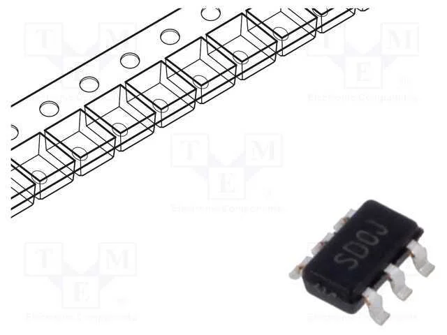 Ic: Amplificador Operacional; 10mhz; Ch: 1; Sot23-6; 2,5÷5,5vdc