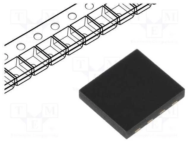 Ic: Amplificador Operacional; 20mhz; Ch: 2; Dfn8; 2,5÷5,5vdc