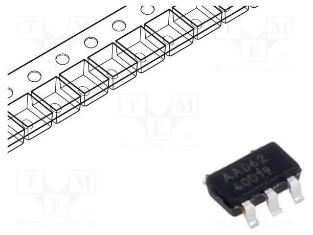 Ic: Amplificador Operacional; 30mhz; Ch: 1; Sot23-5; 1,8÷5,5vdc