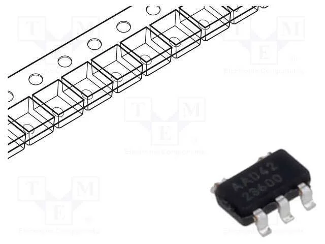 Ic: Amplificador Operacional; 30mhz; Ch: 1; Sot23-5; 1,8÷5,5vdc