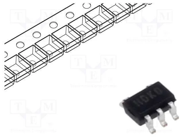 Ic: Amplificador Operacional; 30mhz; Ch: 1; Sc70-5; 1,8÷5,5vdc
