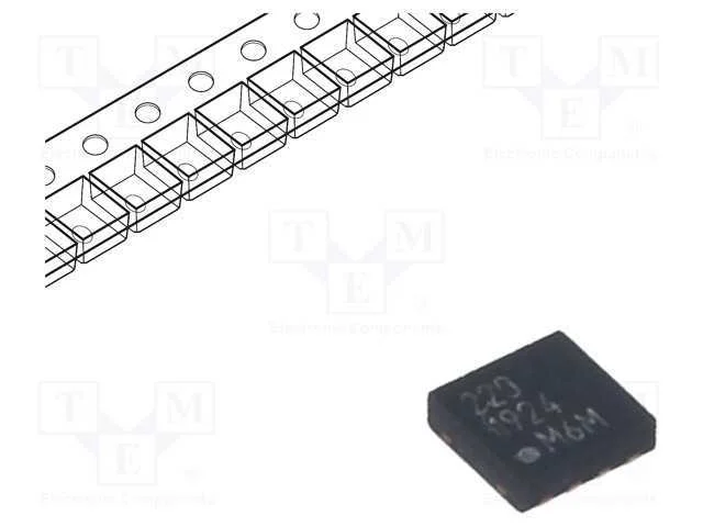 Ic: Amplificador de Medição; 500khz; Utrabalho: 2÷5,5v; Vdfn8