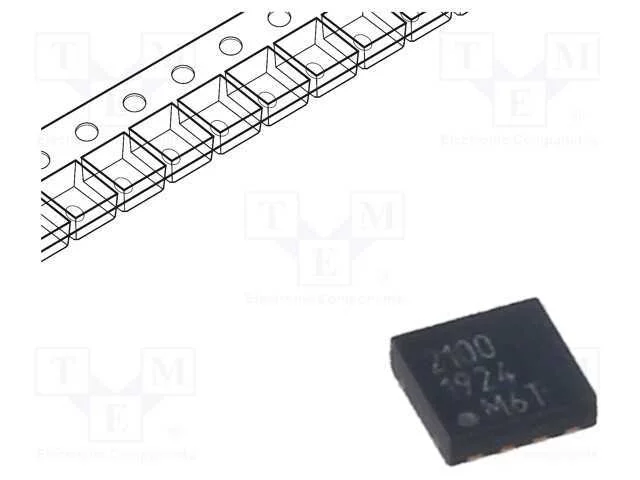 Ic: Amplificador de Medição; 390khz; Utrabalho: 2÷5,5v; Vdfn8
