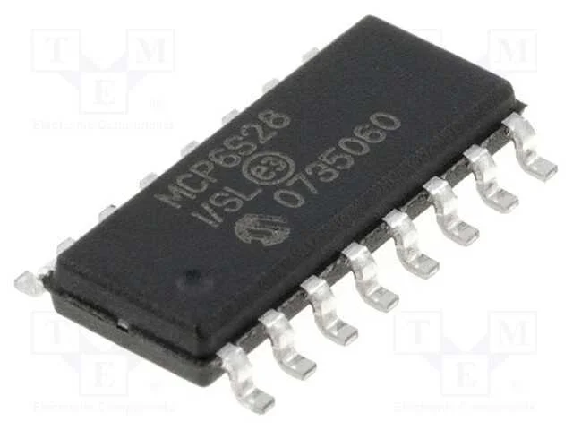 Ic: Amplificador Operacional; 2÷12mhz; 2,5÷5,5v; Ch: 8; So16
