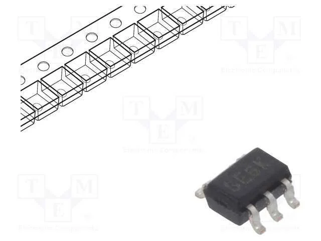 Ic: Amplificador Operacional; 10mhz; 2,4÷5,5v; Ch: 1; Sc70-5