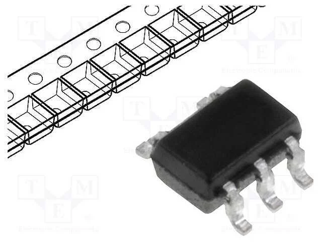 Ic: Transdutor da Temperatura; Lat; -40÷125°c; 3,1÷5,5v; Sc70-5