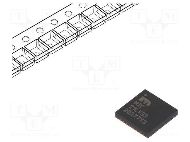 Ic: Pmic; Conversor Dc/Dc; Uent: 4,5÷36vdc; Usai: 0,6÷28vdc; Vqfn32