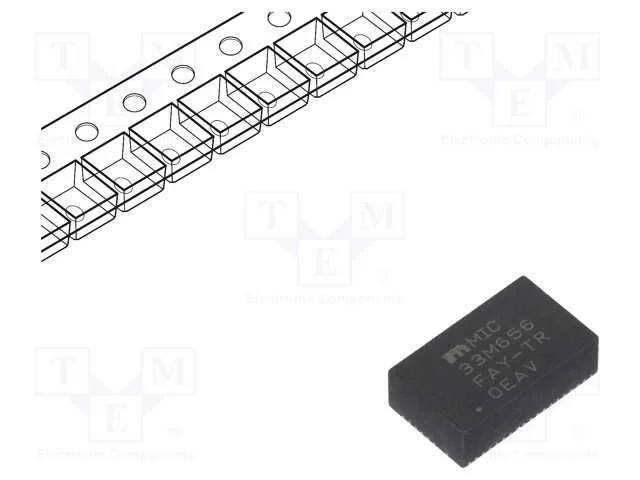 Ic: Pmic; Conversor Dc/Dc; Uent: 2,4÷5,5vdc; Usai: 0,9vdc; 6a; Ch: 1
