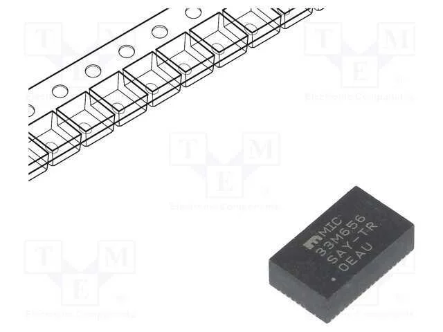 Ic: Pmic; Conversor Dc/Dc; Uent: 2,4÷5,5vdc; Usai: 1vdc; 6a; B1qfn53