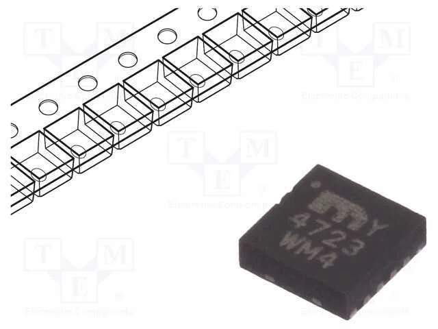 Ic: Pmic; Conversor Dc/Dc; Uent: 2,7÷5,5vdc; Usai: 1÷5,5vdc; 3a
