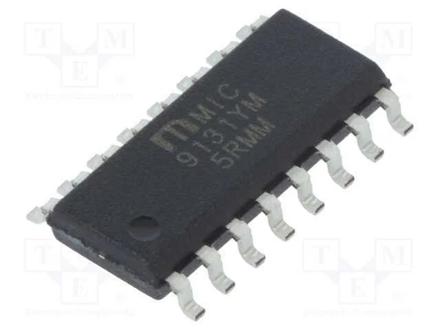 Ic: Pmic; Controlador Pwm; 4,7÷5v; 6mhz; Ch: 1; So16; Uten: 9÷18v; 90%