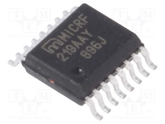Ic: Recetor Rf; Serial,Transparente; Qsop16; 3÷3,6vdc; 300÷450mhz